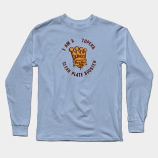 King's Food Host Clean Plate Booster (1969) Long Sleeve T-Shirt